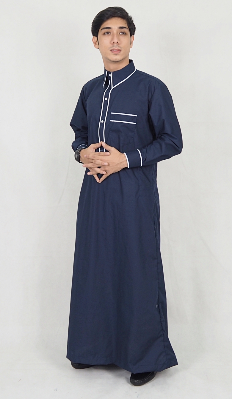 SW5088 Men's Jubah Navy
