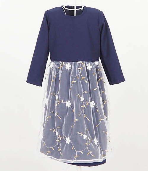 SW5093 Kid's Jubah Navy