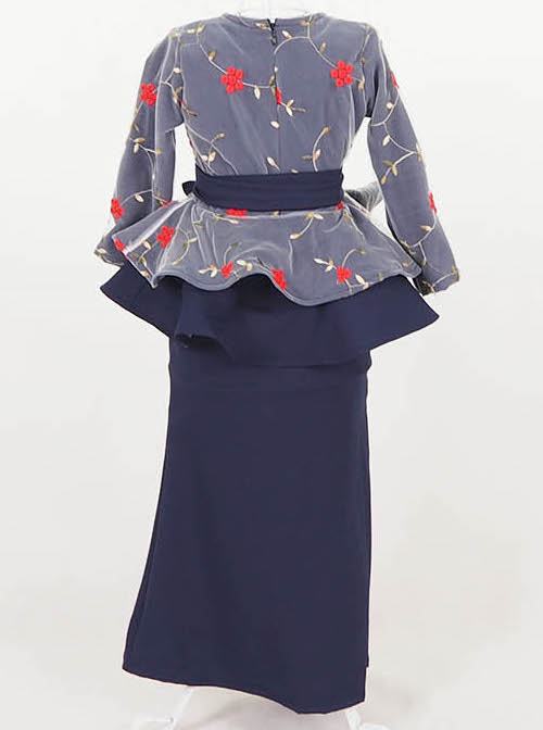 SW5095 Kid's Baju Kurung Navy