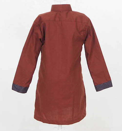 SW5101 Kid's Jubah Brown