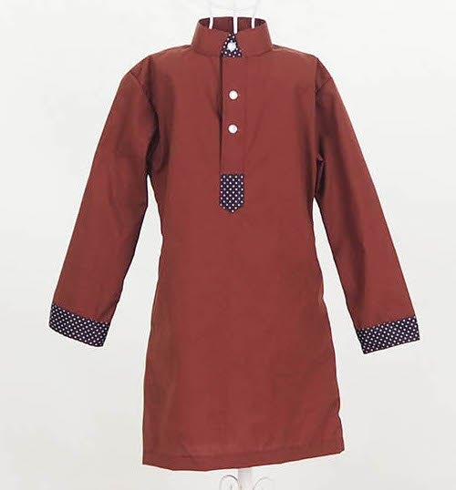 SW5102 Kid's Jubah Brown