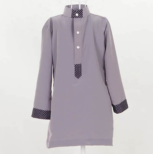 SW5102 Kid's Jubah Grey