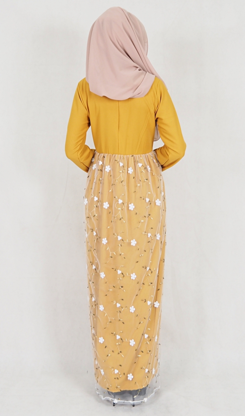 SW5109 Pretty Jubah (Breastfeed) Mustard
