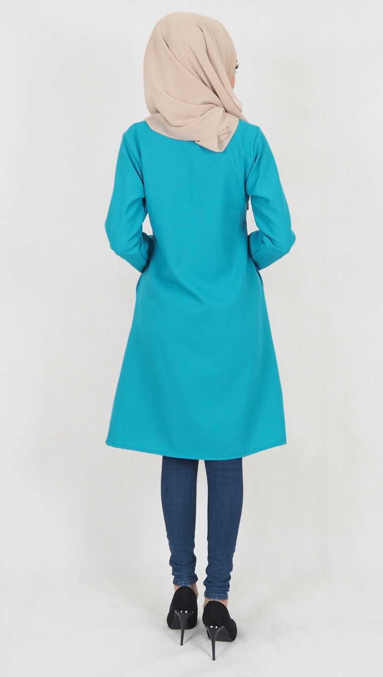SW5117 Blouse (Breastfeed Plus Size) Dark Green