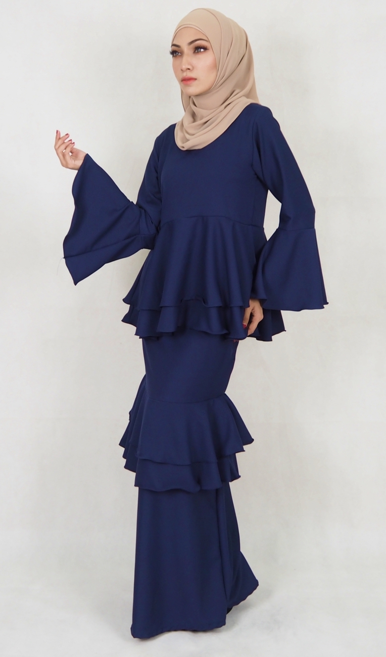 SW5118 Baju Kurung (Breastfeed) Navy