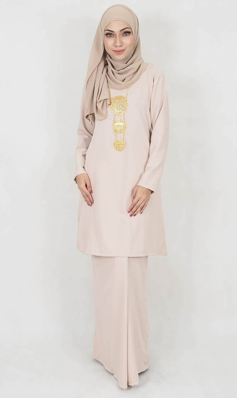 SW5119 Baju Kurung (Breastfeed) Cream
