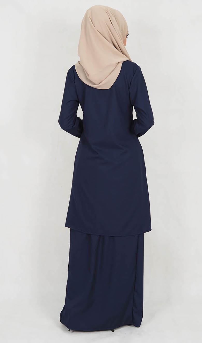 SW5119 Baju Kurung (Breastfeed) Navy