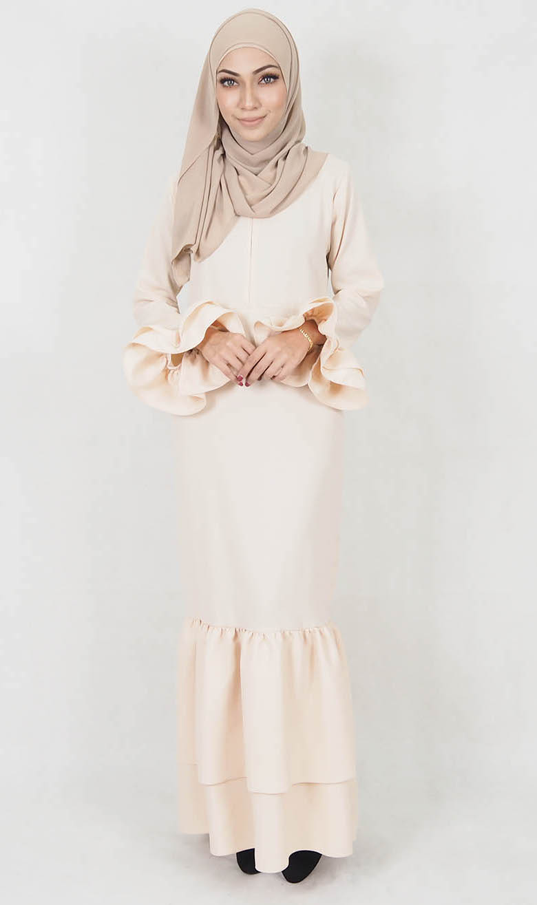 SW5120 Jubah (Breastfeed) Cream