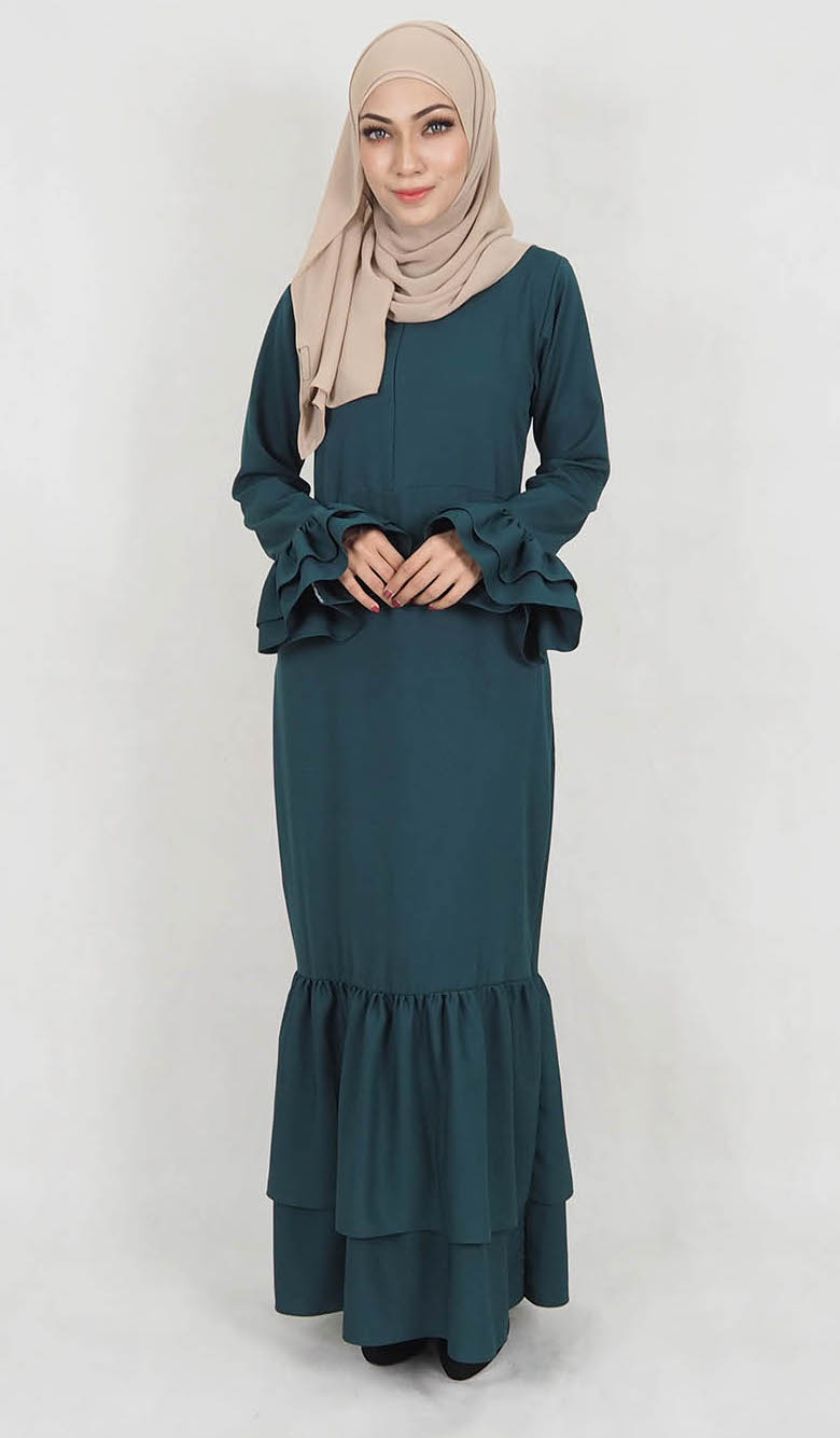SW5120 Jubah (Breastfeed) Emerald Green