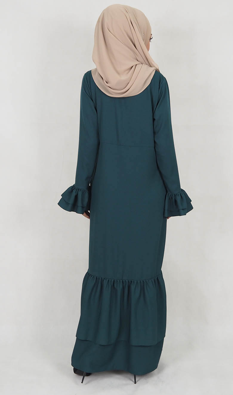 SW5120 Jubah (Breastfeed) Emerald Green