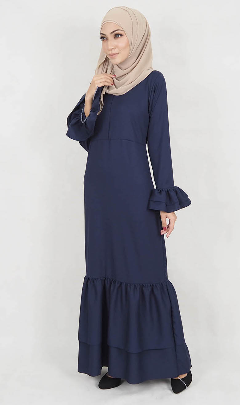 SW5120 Jubah (Breastfeed) Navy
