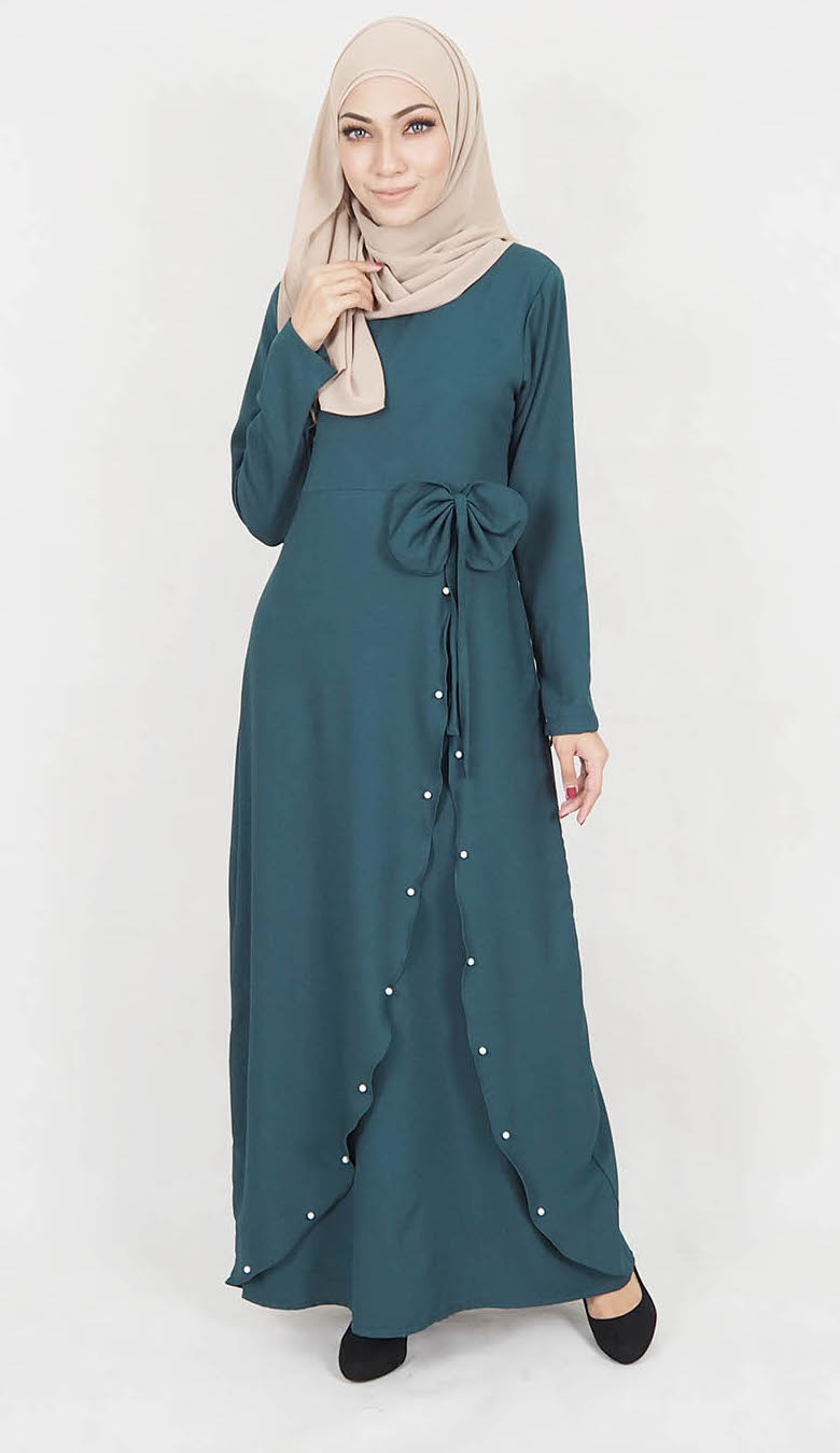 SW5121 Jubah (Breastfeed) Emerald Green