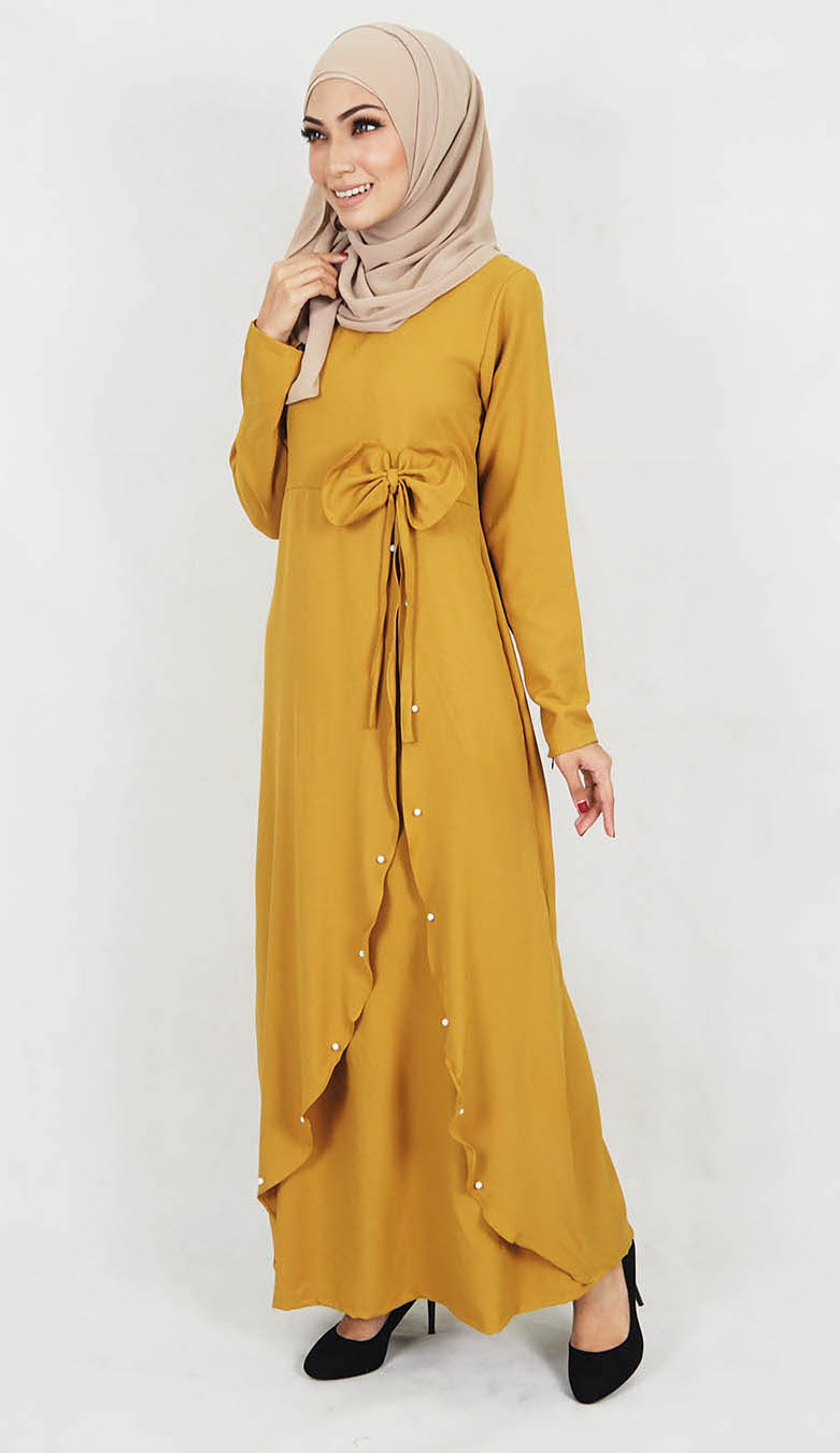 SW5121 Jubah (Breastfeed) Mustard