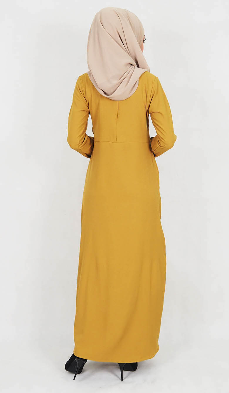 SW5121 Jubah (Breastfeed) Mustard