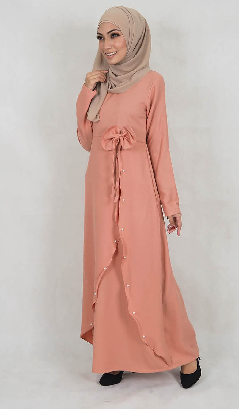 SW5121 Jubah (Breastfeed) Peach