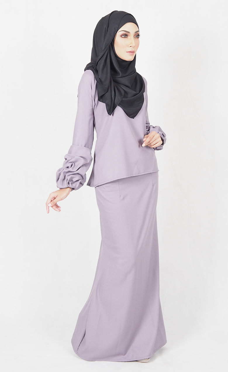 SW4524 Baju Kurung Grey