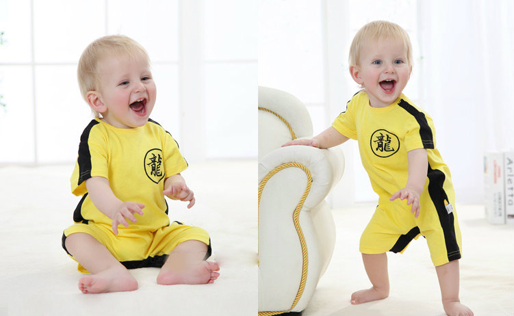 ST-600 Baby Romper Yellow