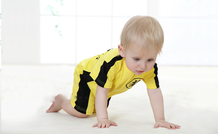 ST-600 Baby Romper Yellow