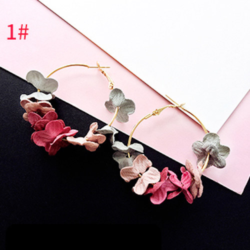 ST-604 Korea Fashion Earring Floral