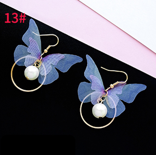 ST-611 Korea Fashion Earring Butterfly