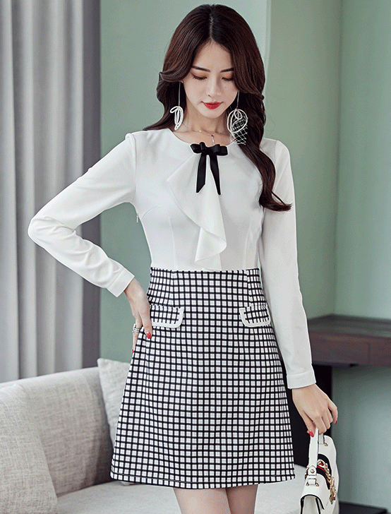 ST-618 Stylish Dress As Pic