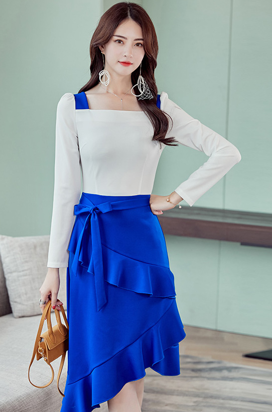 ST-619 Charming Dress Blue