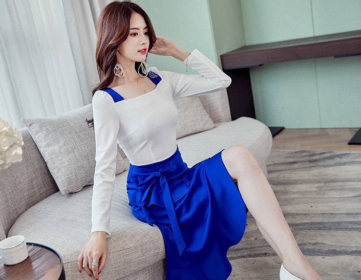 ST-619 Charming Dress Blue