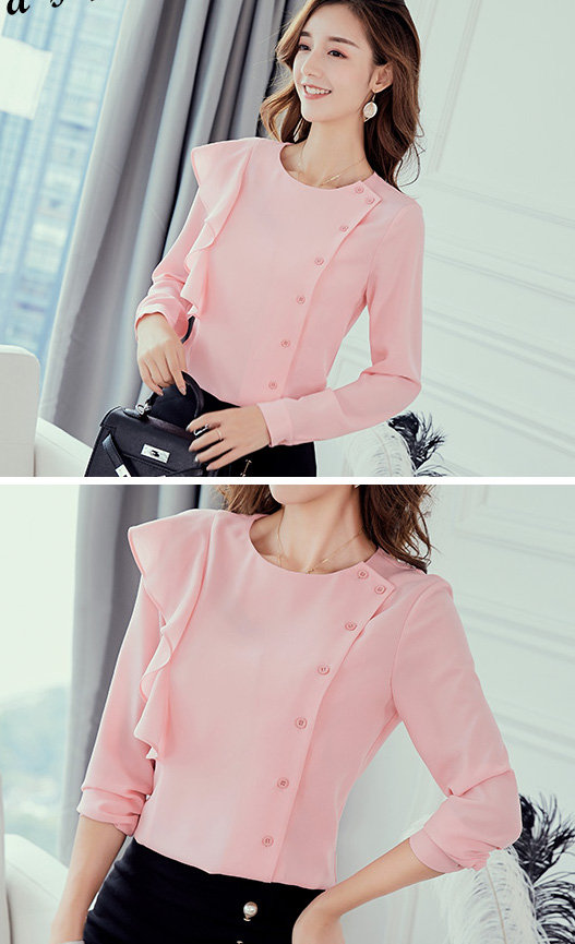 ST-621 Trendy Blouse Pink