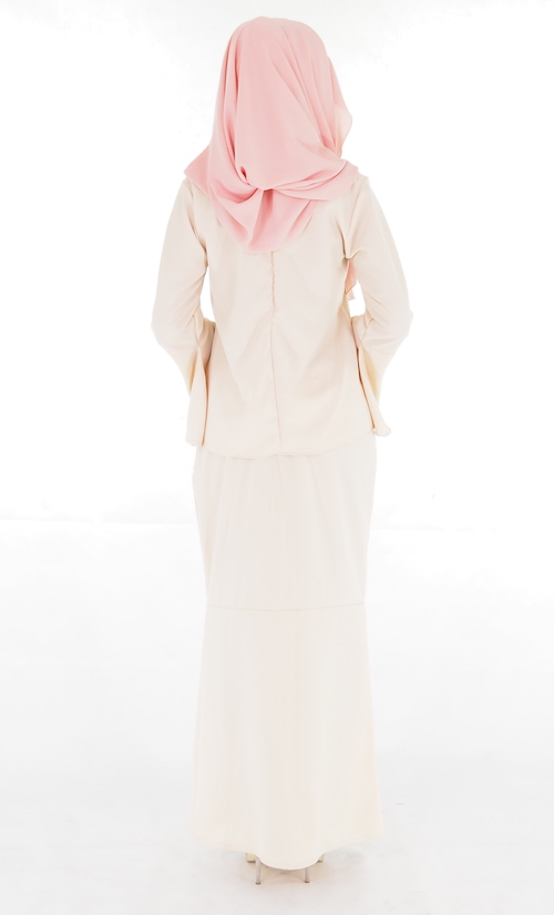 SW4020 Baju Kurung Cream