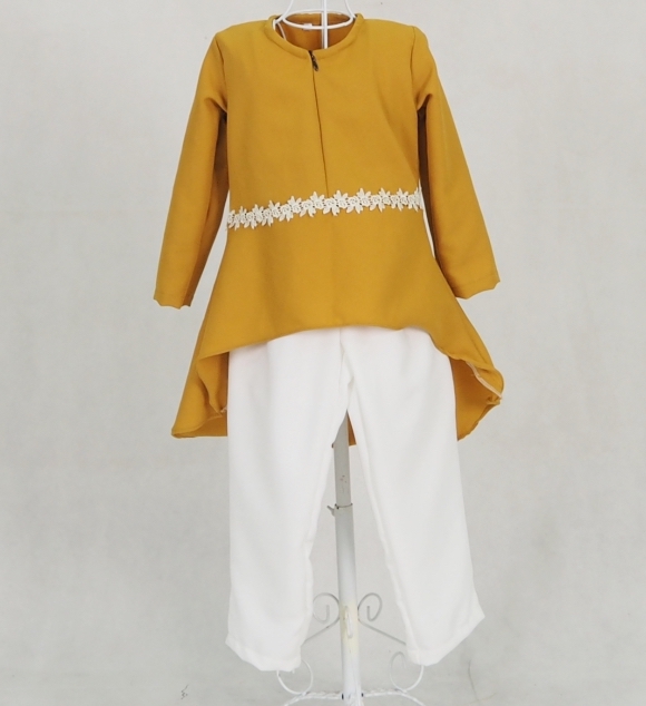 SW5123 Kid's Blouse & Pant Mustard