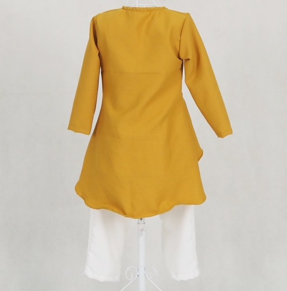 SW5123 Kid's Blouse & Pant Mustard