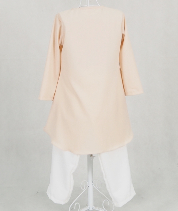 SW5124 Kid's Blouse & Pant Cream