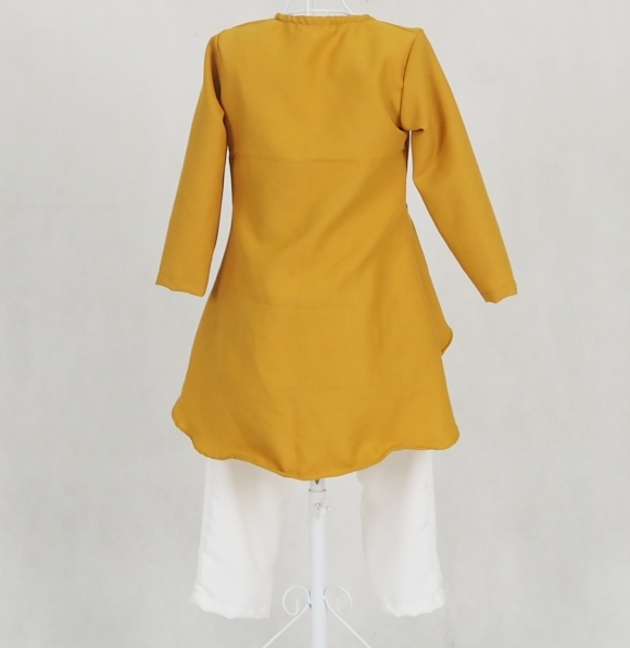 SW5124 Kid's Blouse & Pant Mustard