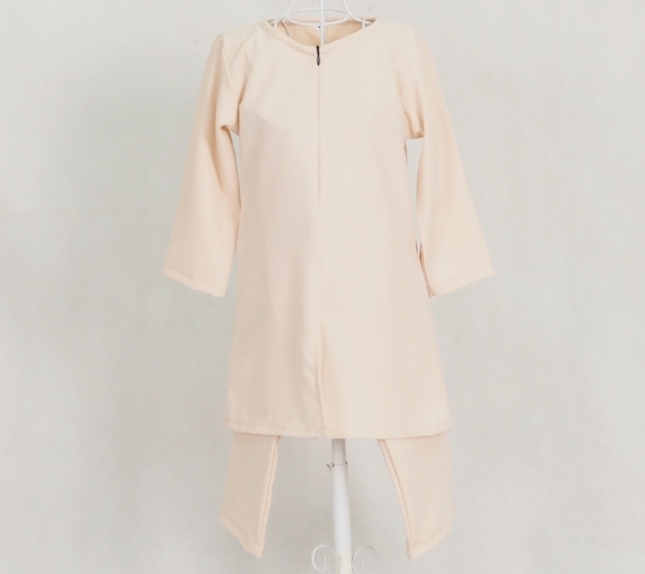SW5125 Kid's Blouse & Pant Cream