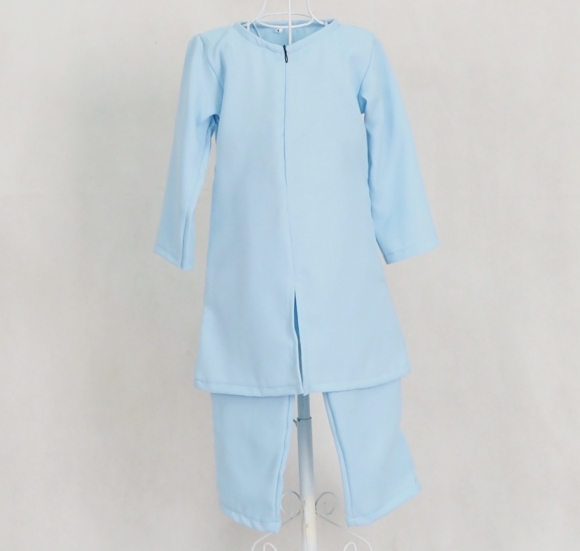 SW5125 Kid's Blouse & Pant Light Blue