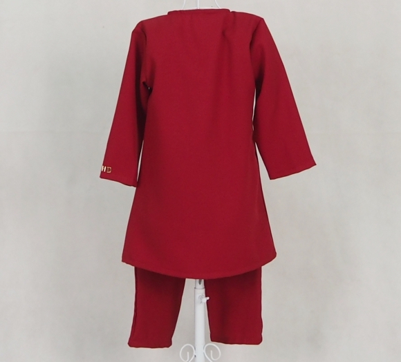 SW5125 Kid's Blouse & Pant Maroon