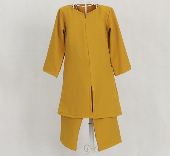 SW5125 Kid's Blouse & Pant Mustard
