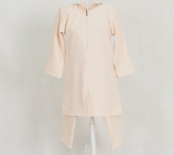 SW5126 Kid's Blouse & Pant Cream