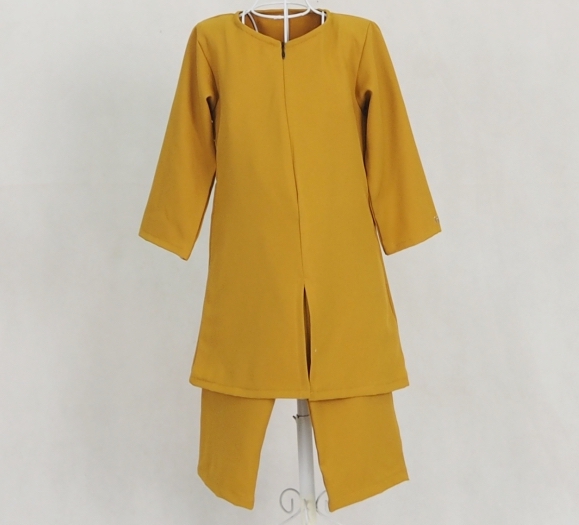 SW5126 Kid's Blouse & Pant Mustard