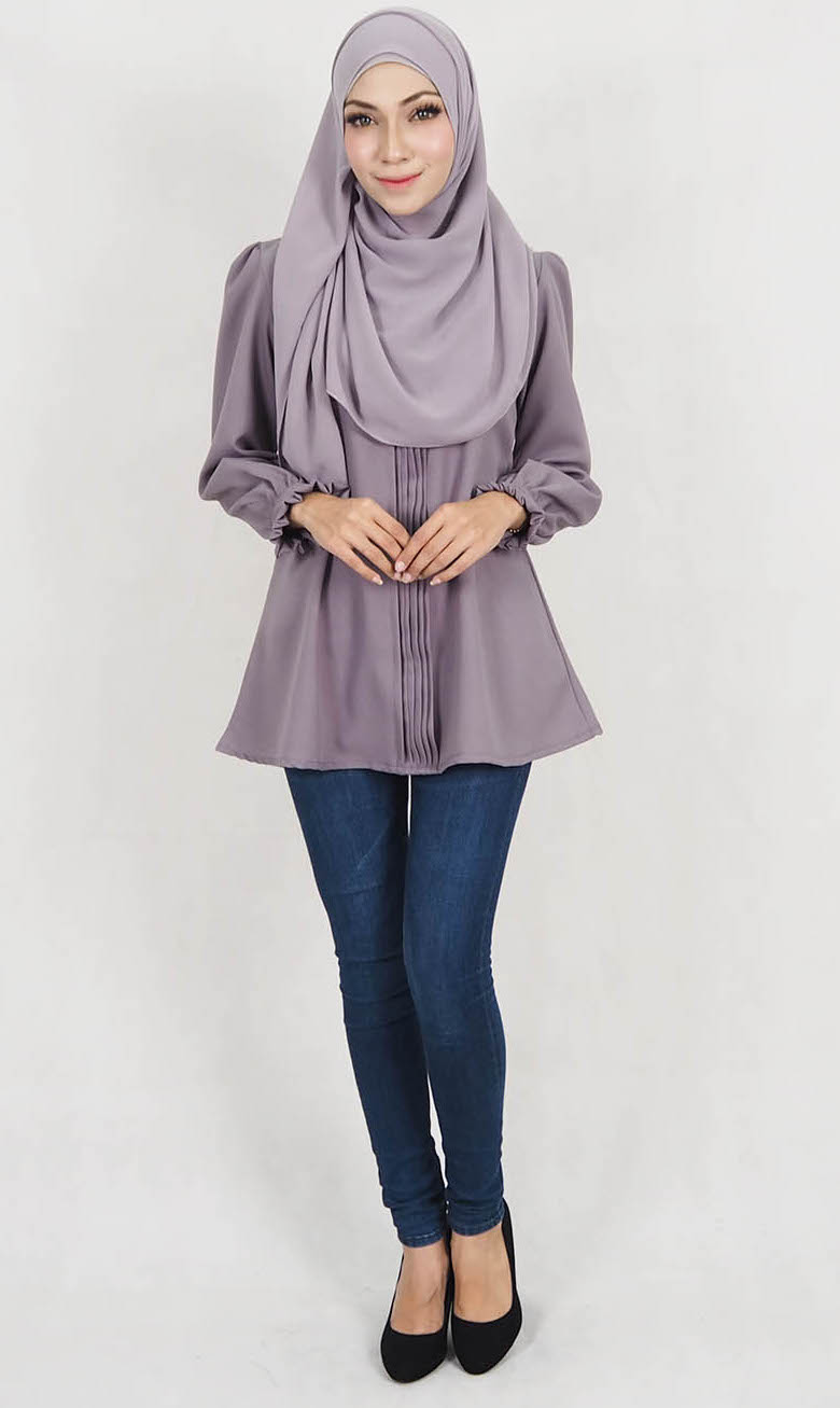 SW5129 Fashion Blouse Grey