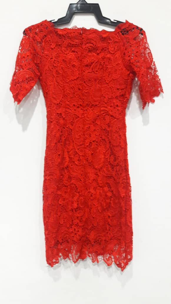 WD7673 Women's Sexy Dress Red