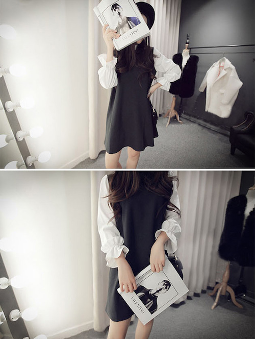 JW5061 Charming Dress Black