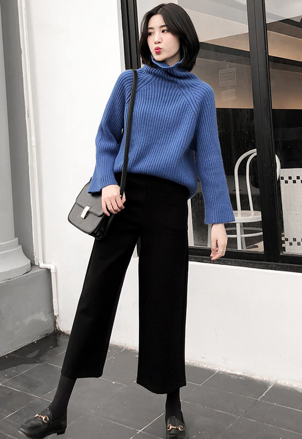 ST-626 Stylish Pant Black
