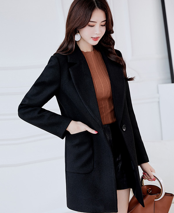 ST-627 Stylish Jacket Black