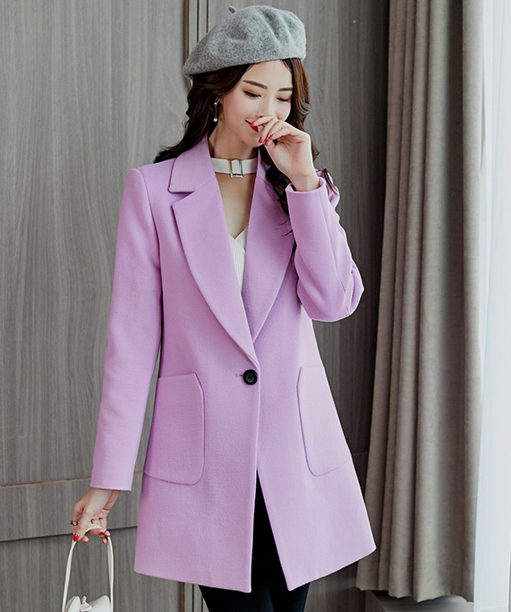 ST-627 Stylish Jacket Purple