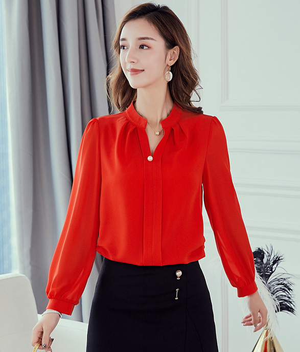 ST-629 Fashion Blouse Red