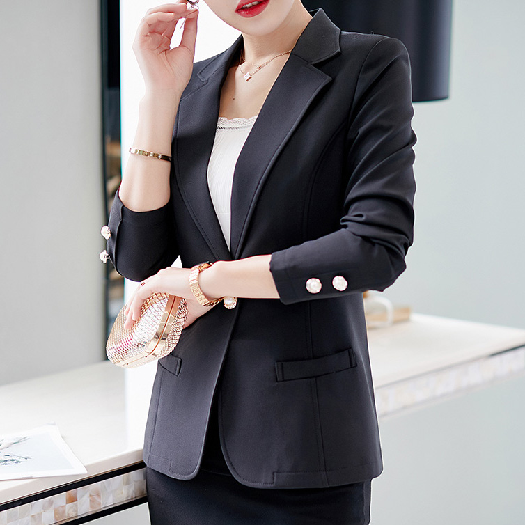 ST-630 Trendy Coat Black