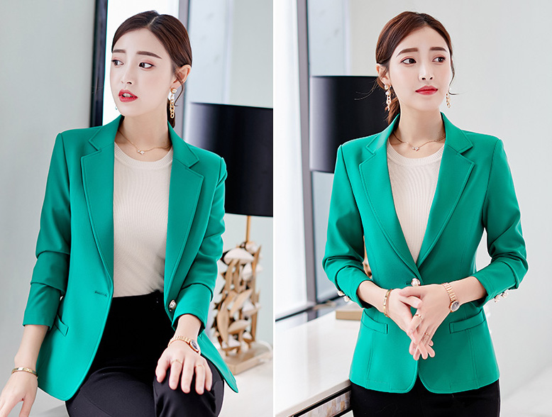 ST-630 Trendy Coat Green