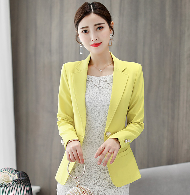ST-630 Trendy Coat Yellow