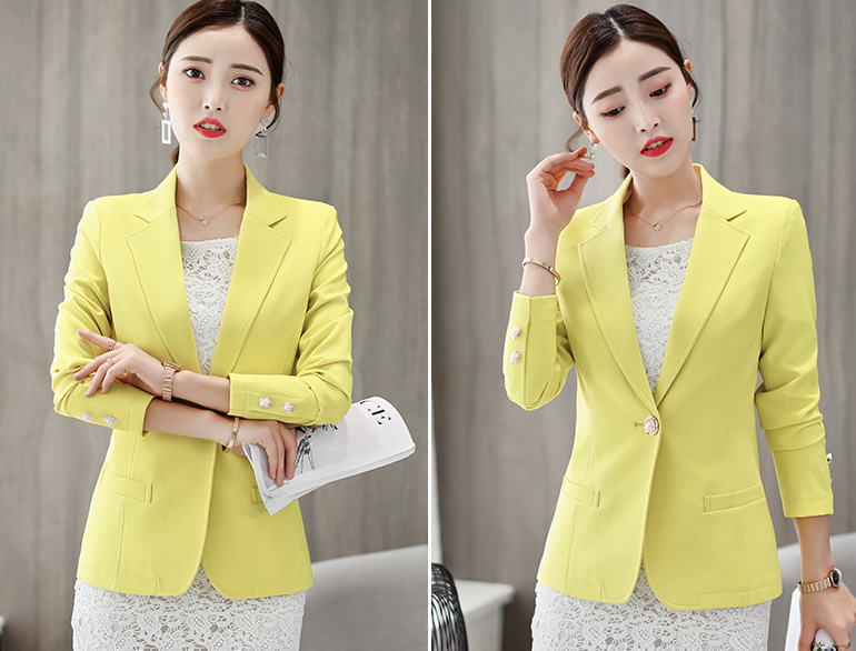ST-630 Trendy Coat Yellow